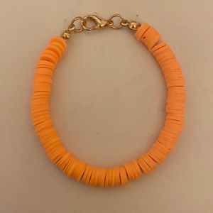solid color orange bracelet